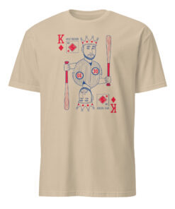 Kyle Tucker King Tuck Shirt in sand color – official Astros fan apparel by Obvious Shirts