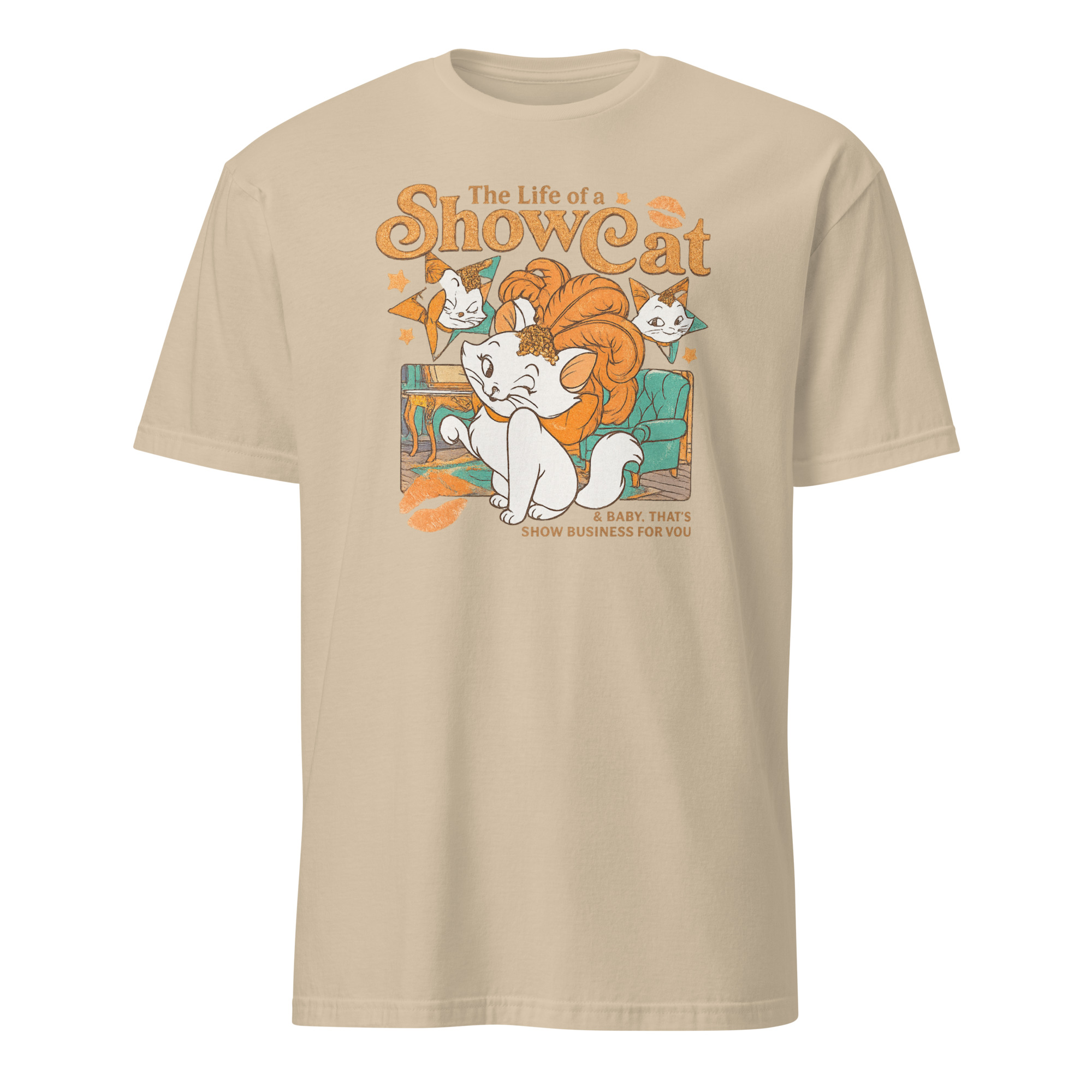 The Life Of A Show Cat Shirt 2 The Life Of A Show Cat Shirt in sand beige