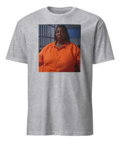 Tish James Mugshot Shirt 18 Sport Grey Tish James Mugshot Shirt parody tee – political satire unisex cotton blend
