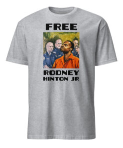 Free Rodney Hinton Jr Shirt 12 Free Rodney Hinton Jr Shirt in Sport Grey – durable protest tee for justice and solidarity