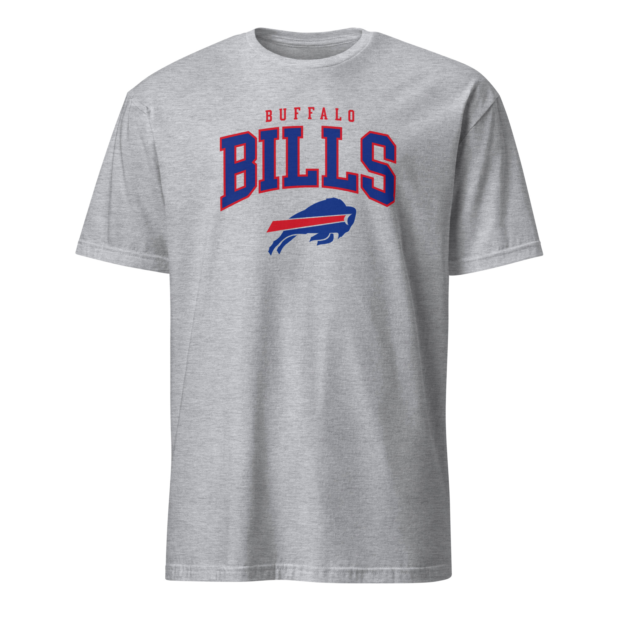 Buffalo Bills Shirt 5 Buffalo Bills Sport Grey Shirt – Official NFL Fan Tee