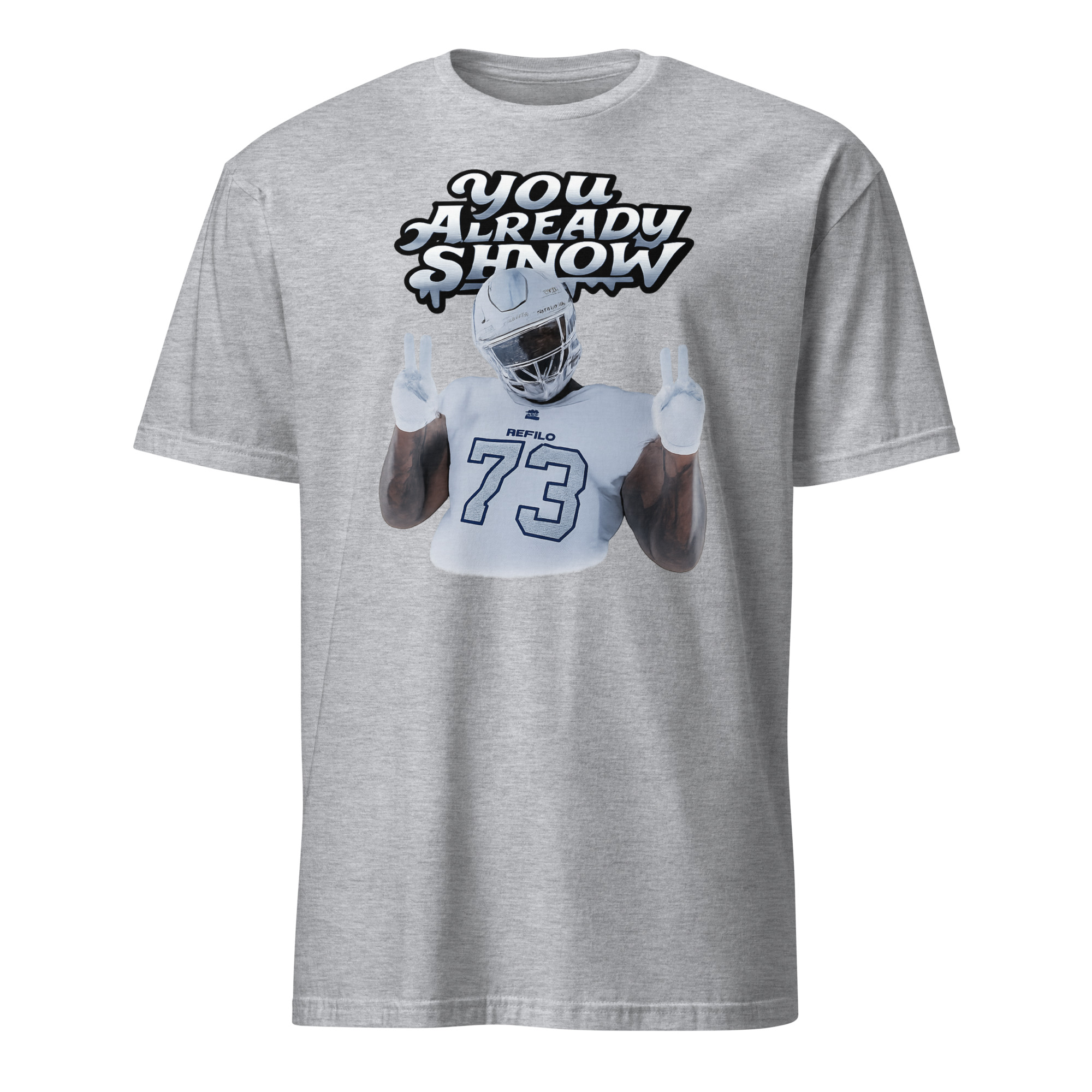 Dion Dawkins You Already Shnow Buffalo Bills Shirt 3 Sport Grey Dion Dawkins You Already Shnow Buffalo Bills Shirt with bold icy lettering and Buffalo Bills fan design