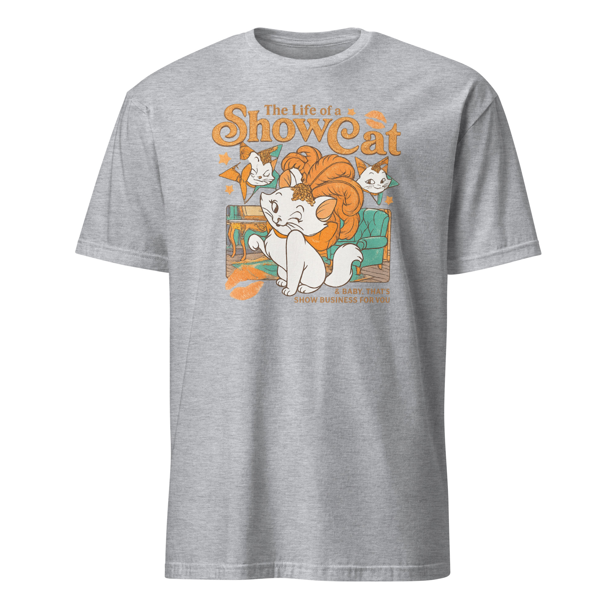 The Life Of A Show Cat Shirt 4 The Life Of A Show Cat Shirt in sport grey – exhibitor apparel