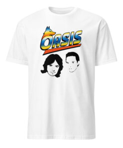 Oasis México T-Shirt 12 White Oasis México T-Shirt with bold 1998 Mexico City concert graphic