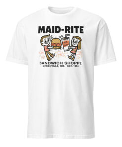 Maid-Rite Retro Diner Tee – Greenville Ohio Heritage Shirt