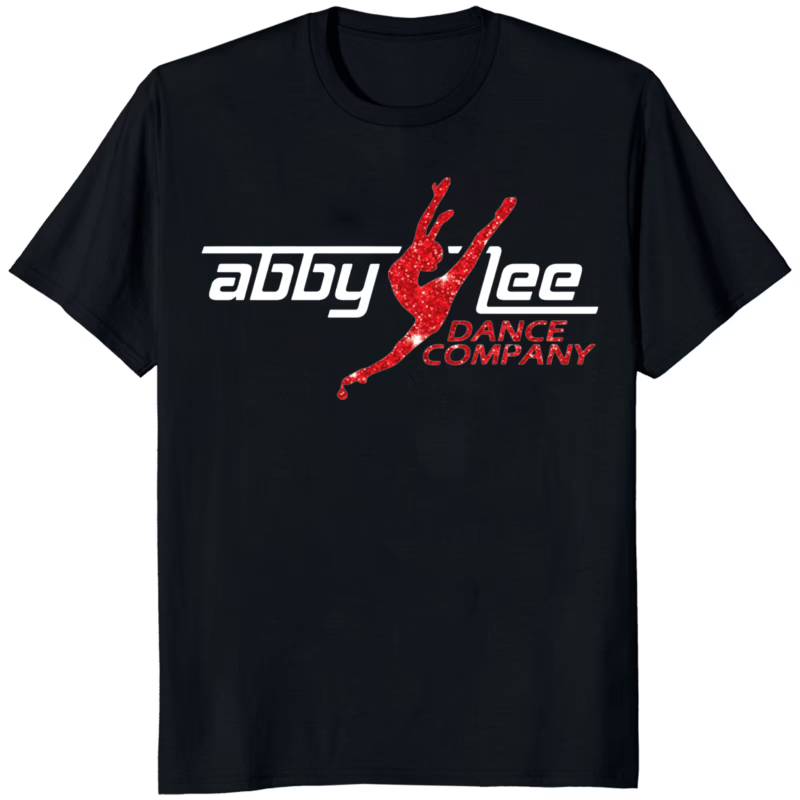 Abby Lee Dance Company Shirt black color – official ALDC dance tee