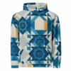 Detailed islamic geometric mosaic hoodie