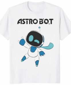 Astro Bot 2025 Shirt in white – official PlayStation gaming merch