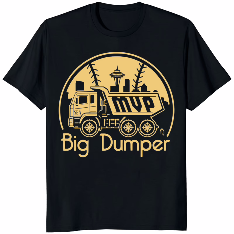 Cal Raleigh Big Dumper MVP Shirt 10 Cal Raleigh Big Dumper MVP Shirt black