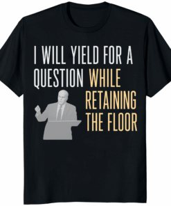 Cory Booker Filibuster I Will Yield for a Question Shirt