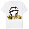Dirty Dom Pringles Version Cartoon Shirt white color meme parody t-shirt