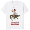 Doechii Cartoon Tour 2025 Shirt white color front view
