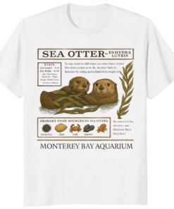 The Monterey Bay Aquarium Otter Taylor Swift Shirt featuring viral sea otter design