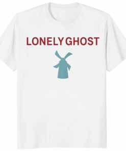 Dutch Bros Lonely Ghost Shirt in White – limited edition unisex tee