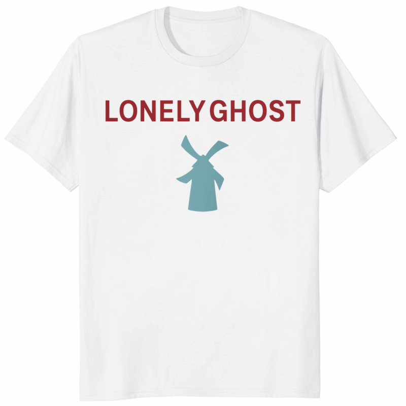 Dutch Bros Lonely Ghost Shirt 16 Dutch Bros Lonely Ghost Shirt in White – limited edition unisex tee