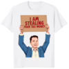 Elon Musk I Am Is Stealing Our Tax Money Shirt white variant