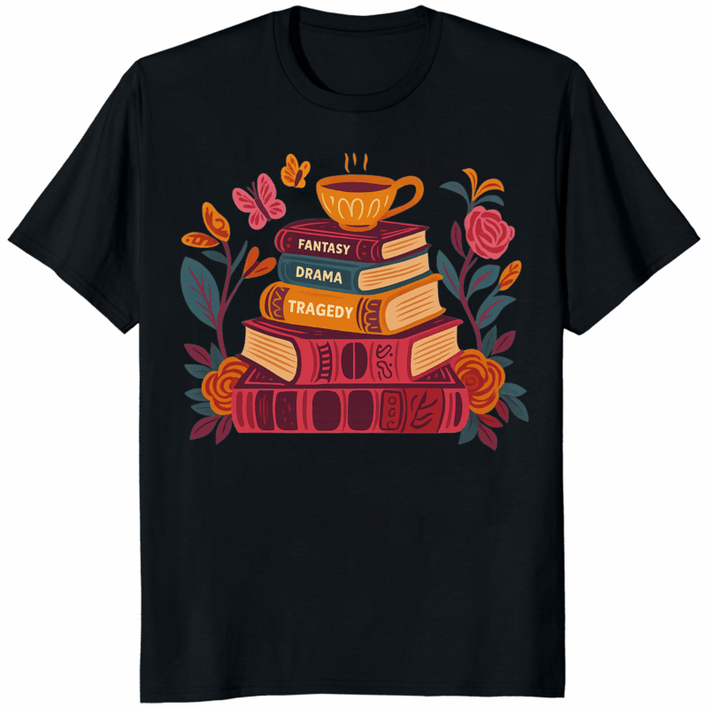 Fantasy Drama Tragedy FDT Anti Trump Book Lover Shirt