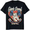 Giggly Squad Decentering World Tour Shirt black color mockup