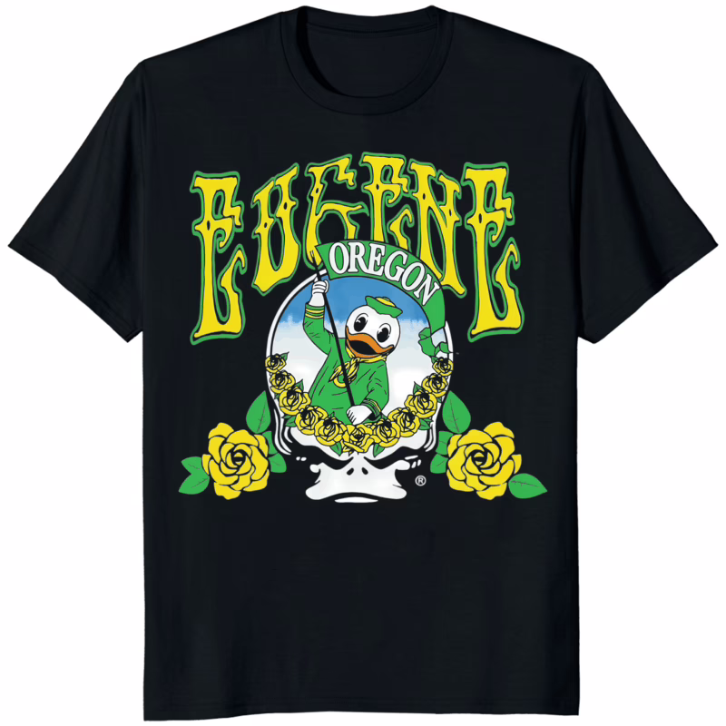 Black Grateful Ducks Eugene Oregon October 25 2025 Autzen Eugene OR Shirt