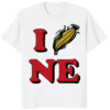 I Corn NE Nebraska Shirt white variant – funny Nebraska t-shirt