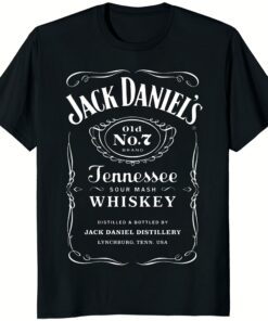 Jack Daniels Black Label Old No 7 Marque Shirt black color