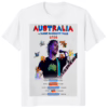 James Marriott Australia Tour 2026 Poster Shirt white variant