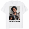 Jarrett Allen Cats Let Em Meow Shirt sand color funny cat basketball tee