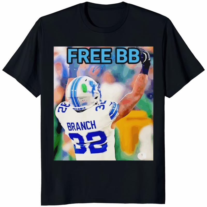 Katrina Free BB Detroit Lions Shirt 10 Katrina Free BB Detroit Lions Shirt black color unisex t-shirt