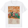Kitchen Dwellers Live Tour 2026 Poster Shirt white