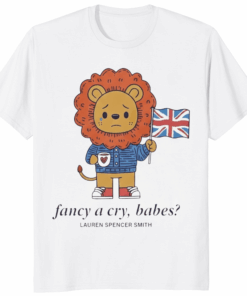Lauren Spencer Smith Fancy A Cry Babes Shirt white color emotional fashion merch