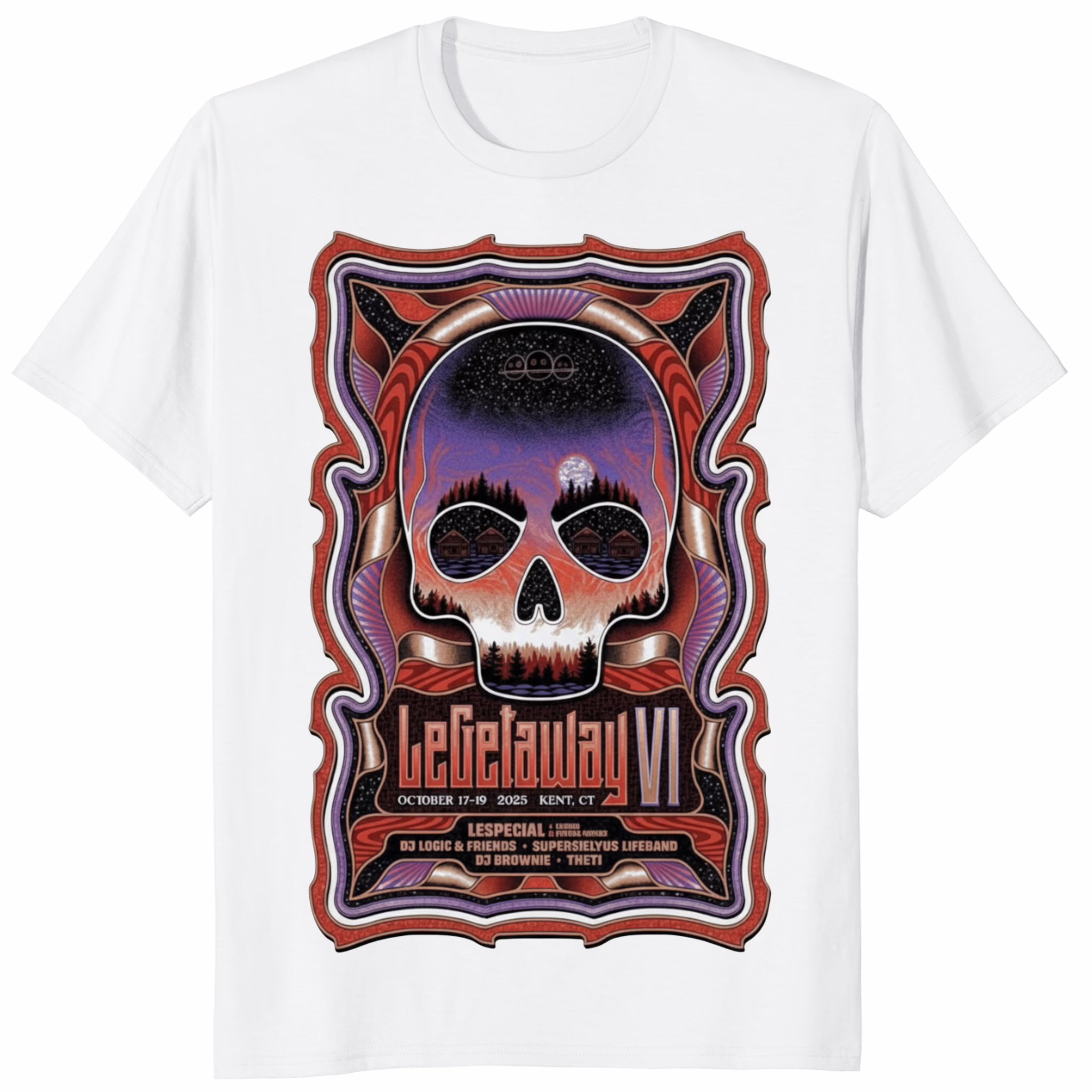 Le Getaway VI Kent CT October 17–19 2025 Shirt 1 Le Getaway VI Kent CT October 17–19 2025 Shirt white variant