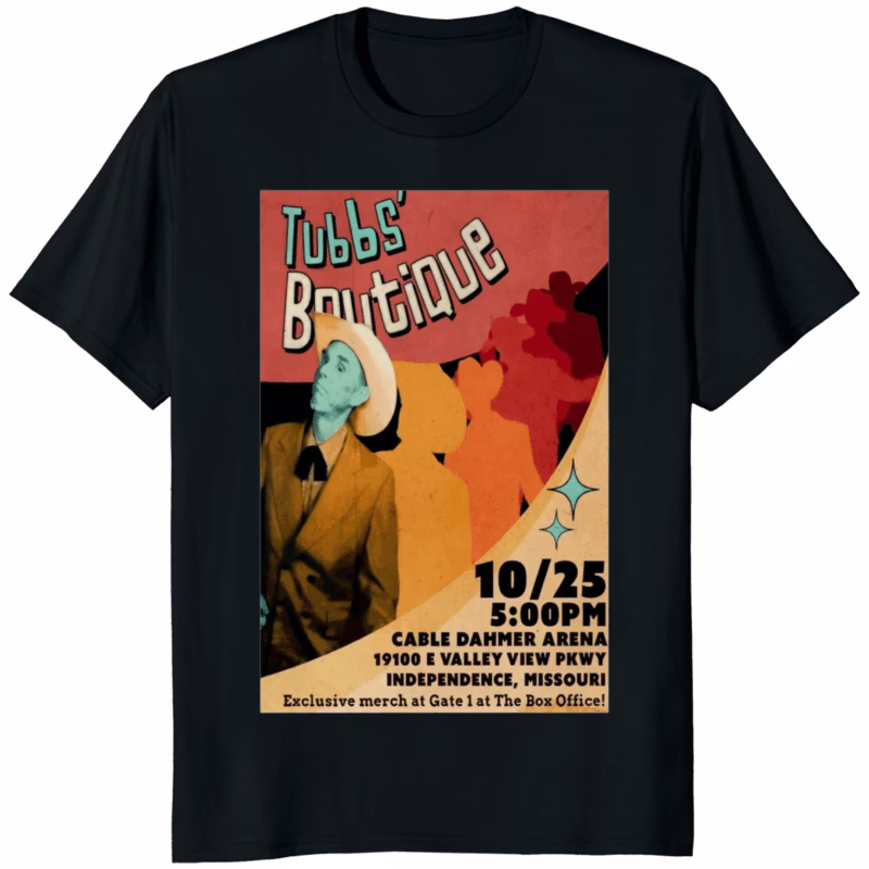 Lord Huron Cable Dahmer Arena 2025 Concert Poster Shirt black variant