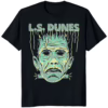 L.S. Franken Dunes Shirt black – bold unisex graphic cotton tee