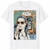 Morgans Ciao Graphic Shirt on High Potential in White – RE/DONE Classic Tee Ciao