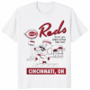 Mr. Redlegs Cincinnati Reds Mitchell And Ness Deli Style Shirt white