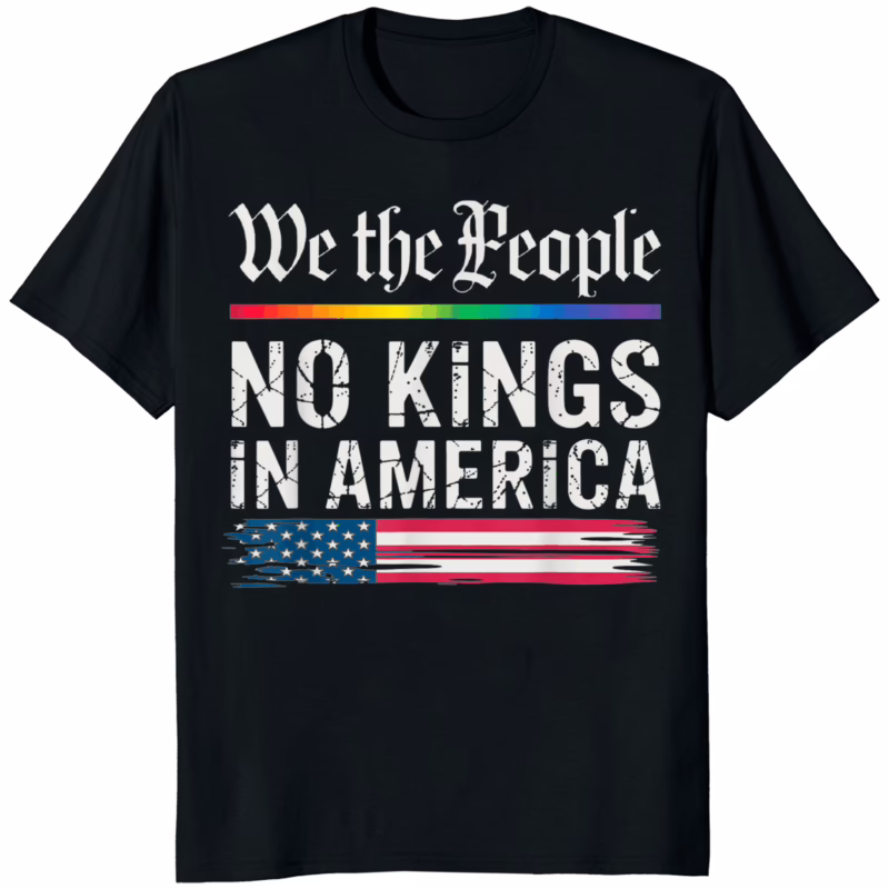 No Kings In America We The People Shirt 2 No Kings In America We The People Shirt black patriotic t-shirt
