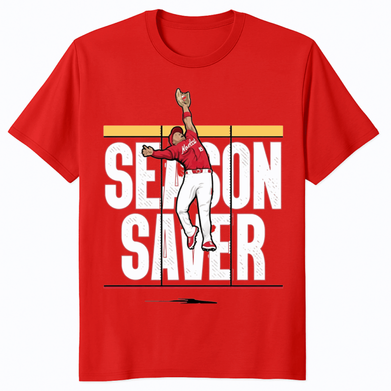 Noelvi Marte Season Saver Shirt 18 Noelvi Marte Season Saver Shirt red color – Cincinnati Reds baseball tee