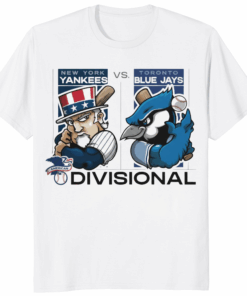 Official 2025 Yankees vs Blue Jays ALDS Division Series Shirt in White