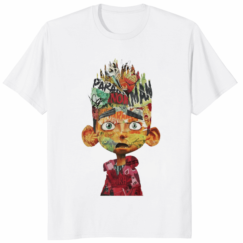 Paranorman Shirt 16 Paranorman Shirt white – horror movie t-shirt inspired by Laika Studios’ Paranorman film