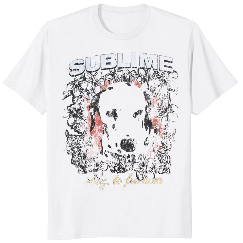 Phyllis Striped Denim Jacket and Sublime Shirt on Murder in a Small Town 2 Phyllis Striped Denim Jacket and Sublime Shirt on Murder in a Small Town white t-shirt