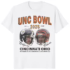 Pittsburgh Steelers Cincinnati Bengals 2025 UNC Bowl Shirt white variant mockup