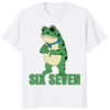 Portland Frog Six Seven Shirt white variant – Portland graphic t-shirt mockup