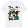 Portland Frog Thug Life Free Portland Crew 2025 Shirt white variant mockup