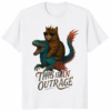 Princess Donut and Mongo Dungeon Crawler Carl Shirt in white color