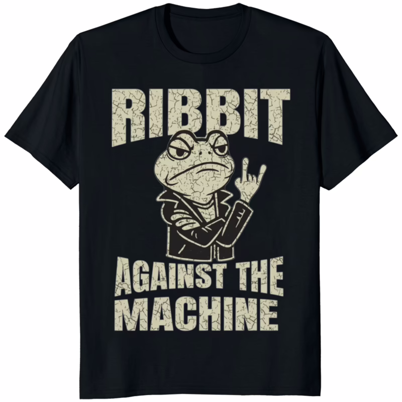 Ribbit Against The Machine Portland Frog Resist Shirt 10 Ribbit Against The Machine Portland Frog Resist Shirt black color variant