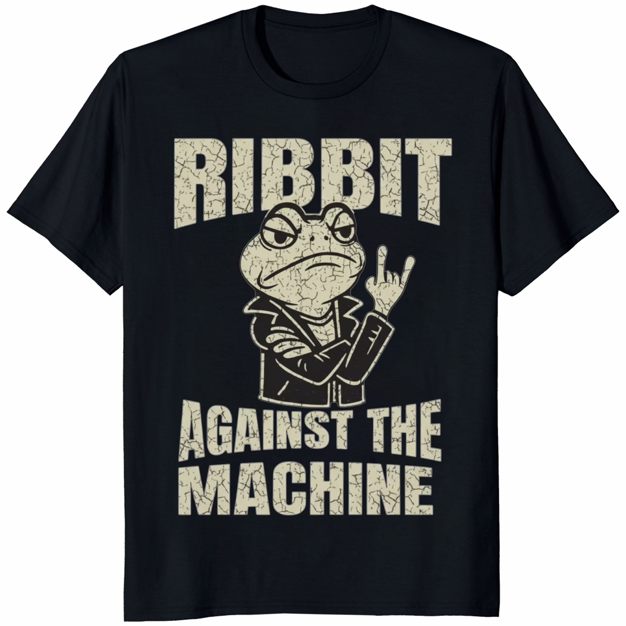 Ribbit Against The Machine Portland Frog Resist Shirt 1 Ribbit Against The Machine Portland Frog Resist Shirt black color variant