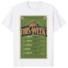 Ripe Shows This Week 2025 Poster Shirt white front view