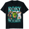 2025 Rory McIlroy Masters Champion Shirt in black color with official embroidery