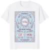 Sarah Kinsley THE SECRET SHOWS Poster Shirt white