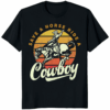 Save A Horse Ride A Cowboy Shirt black color